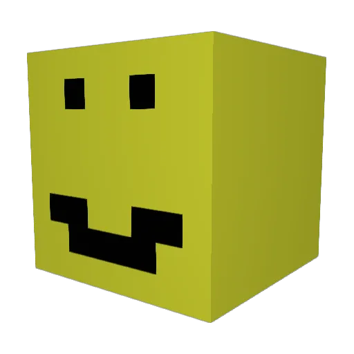 seoyul0908 Minecraft avatar head, 3D render