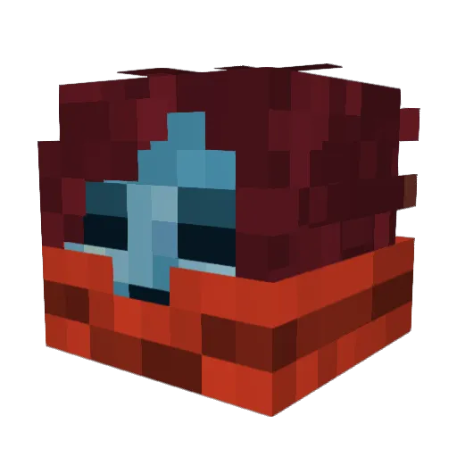 sepht Minecraft avatar head, 3D render