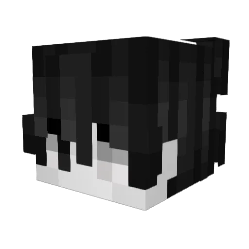 sepolcreto Minecraft avatar head, 3D render