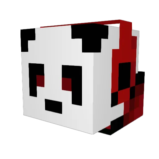sepplus Minecraft avatar head, 3D render