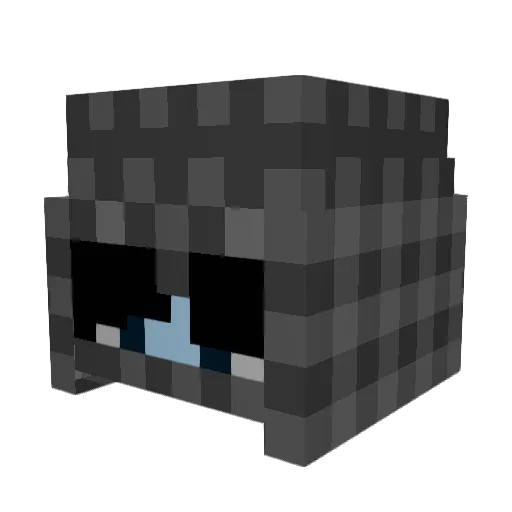 seppuk0 Minecraft avatar head, 3D render