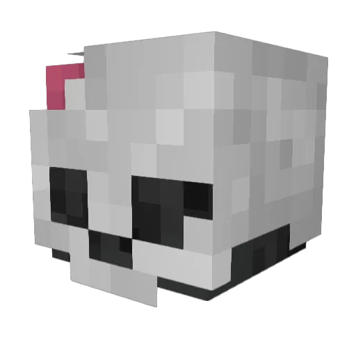 sepulchrumbs Minecraft avatar head, 3D render