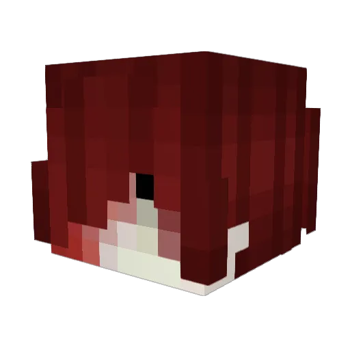 sepulcros Minecraft avatar head, 3D render