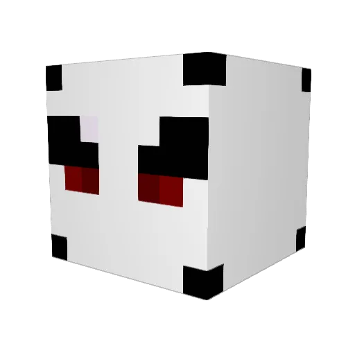 seraph1m0 Minecraft avatar head, 3D render