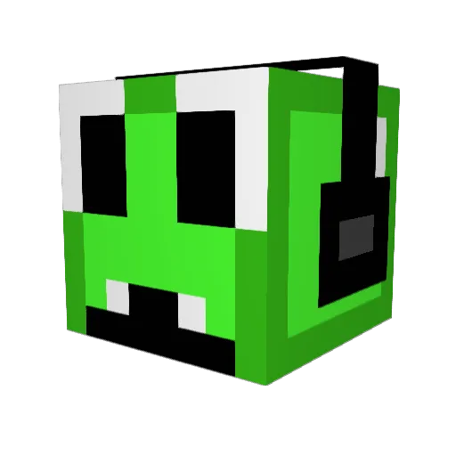 serchbarreraka Minecraft avatar head, 3D render