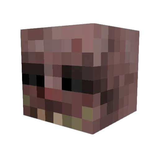 serek2802 Minecraft avatar head, 3D render