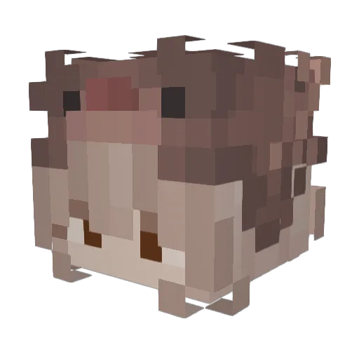 serena22079 Minecraft avatar head, 3D render