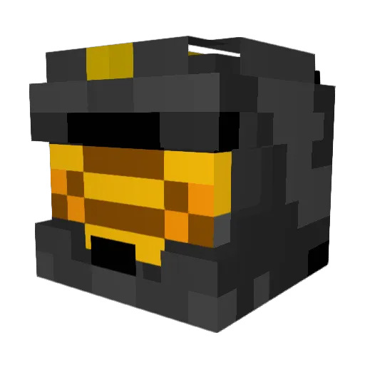 serendipitous01 Minecraft avatar head, 3D render