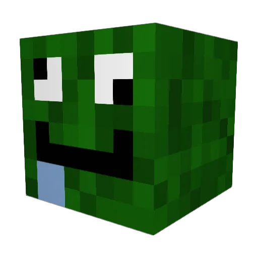 sergeant_s Minecraft avatar head, 3D render