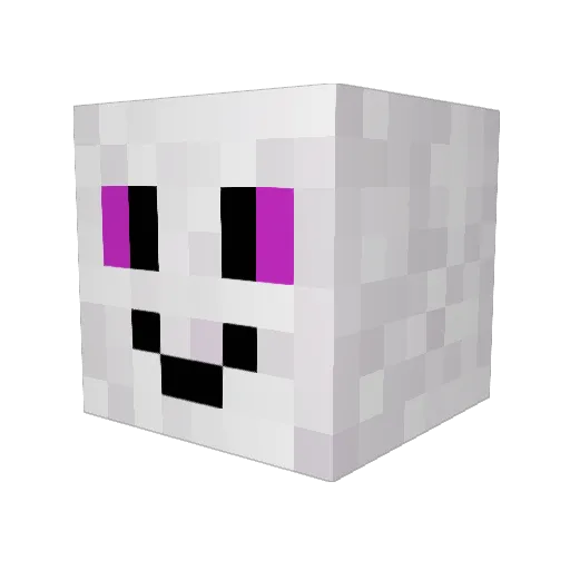 sergejrider Minecraft avatar head, 3D render