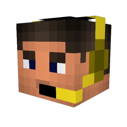 sergey20149 Minecraft avatar head, 3D render