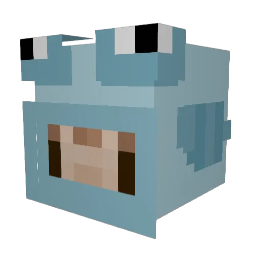 sergi9 Minecraft avatar head, 3D render