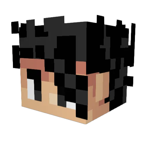 sergiim5 Minecraft avatar head, 3D render