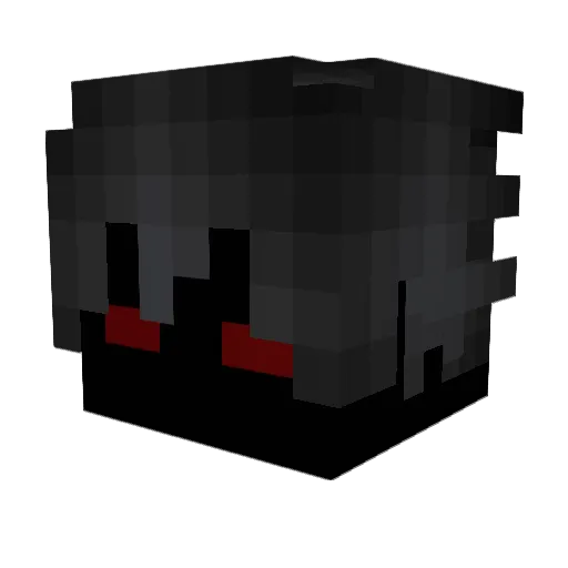 sergiogerado Minecraft avatar head, 3D render