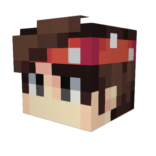 seri_katil_123 Minecraft avatar head, 3D render