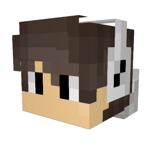serifyagiz7 Minecraft avatar head, 3D render