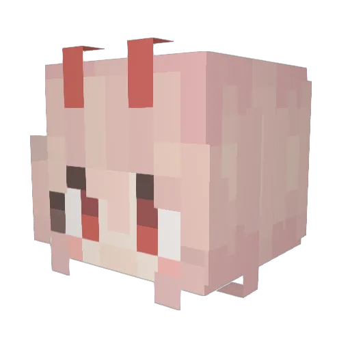 serlonso12 Minecraft avatar head, 3D render