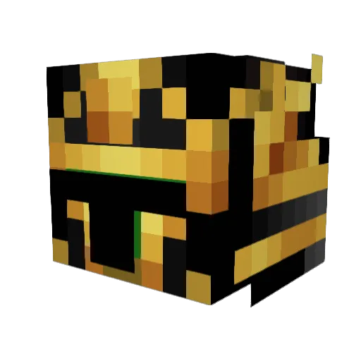 sernaa Minecraft avatar head, 3D render