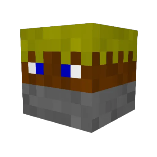 serphium Minecraft avatar head, 3D render