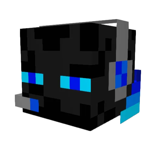 serrex123456789 Minecraft avatar head, 3D render