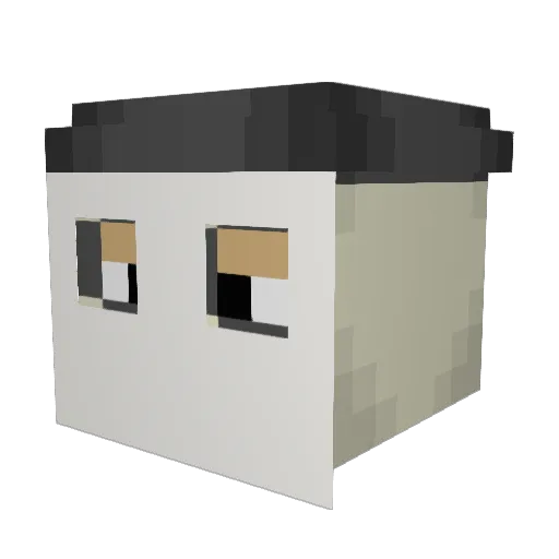 serseri_37 Minecraft avatar head, 3D render