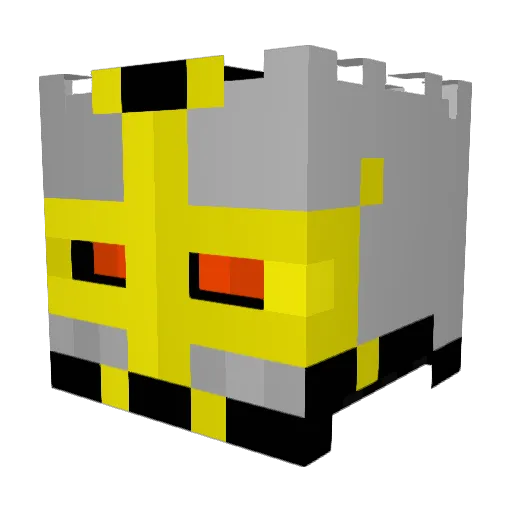 servus26 Minecraft avatar head, 3D render
