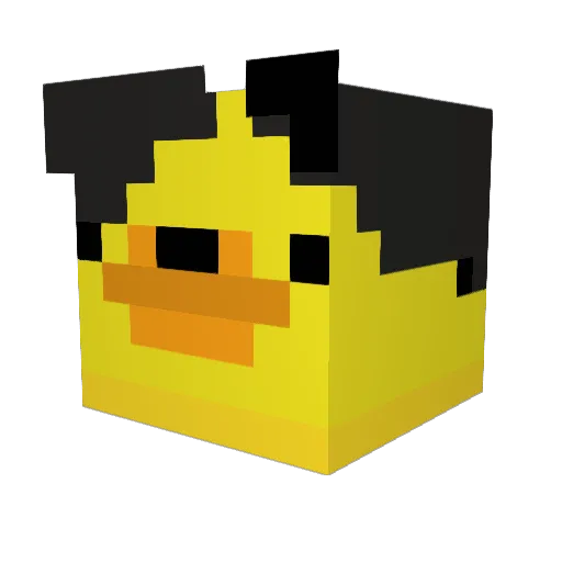 sesedz2 Minecraft avatar head, 3D render