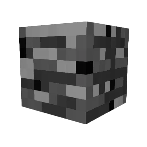 set_7 Minecraft avatar head, 3D render