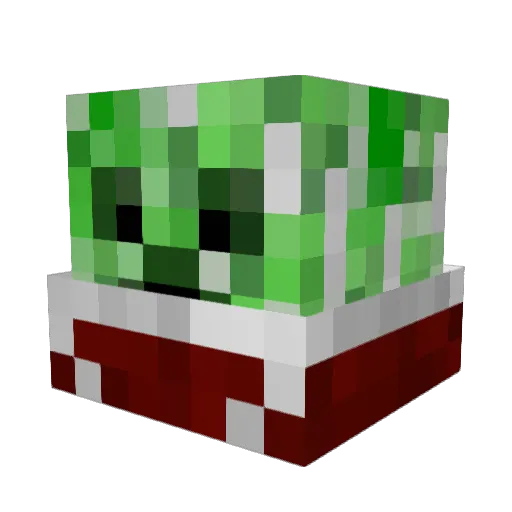 setanator Minecraft avatar head, 3D render