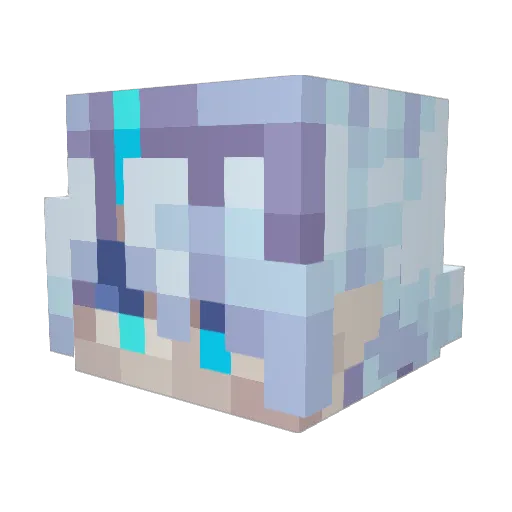seth2314 Minecraft avatar head, 3D render