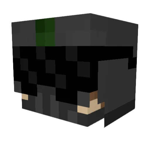 seth57 Minecraft avatar head, 3D render