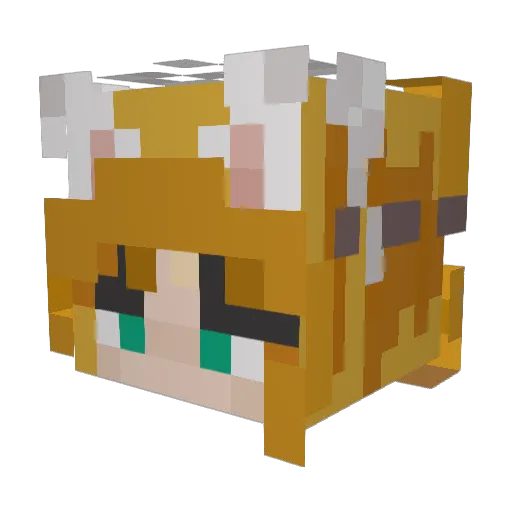 seth_lol_haha Minecraft avatar head, 3D render
