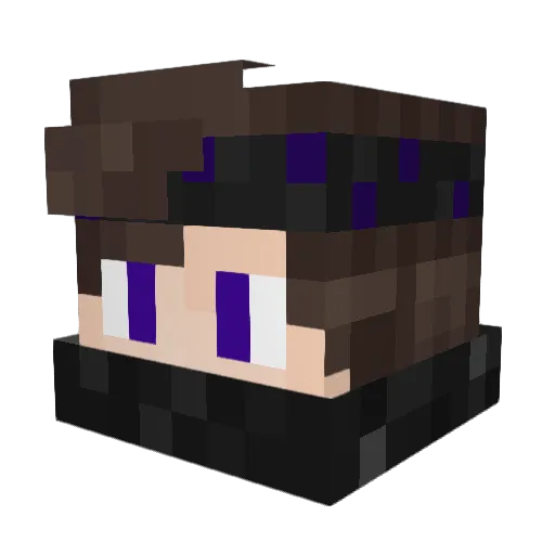 sethcalcoen18 Minecraft avatar head, 3D render