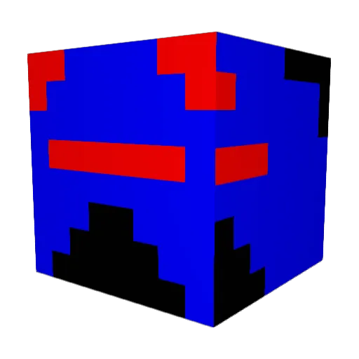 sethcooke Minecraft avatar head, 3D render
