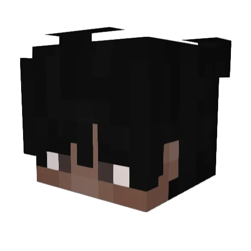 sethj34 Minecraft avatar head, 3D render