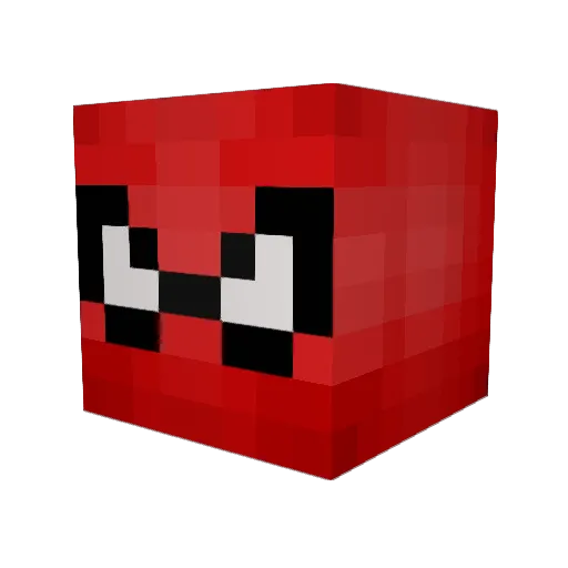 sethlongcroft Minecraft avatar head, 3D render