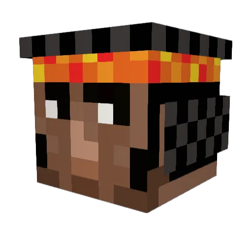 sethrizzo36 Minecraft avatar head, 3D render