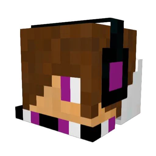 sethro30 Minecraft avatar head, 3D render