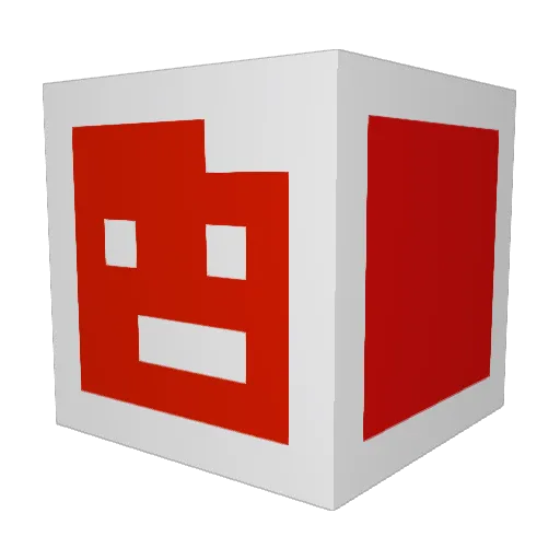 setjava Minecraft avatar head, 3D render