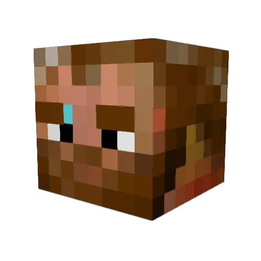 setojurai Minecraft avatar head, 3D render