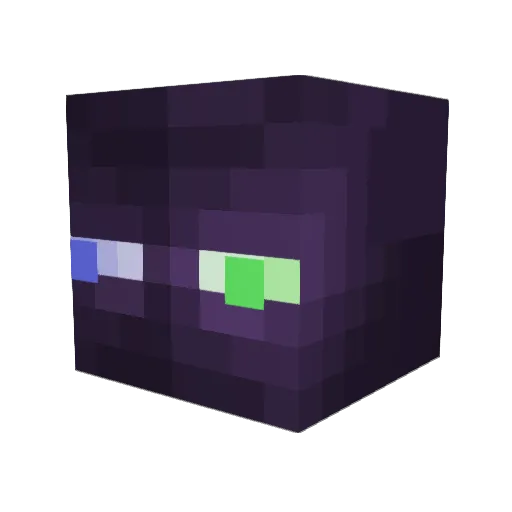 setterra1 Minecraft avatar head, 3D render