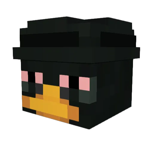 seung_gwon Minecraft avatar head, 3D render