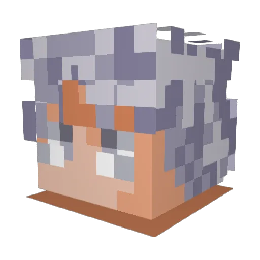 seungmin100925 Minecraft avatar head, 3D render