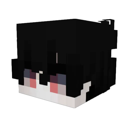 seungweon Minecraft avatar head, 3D render