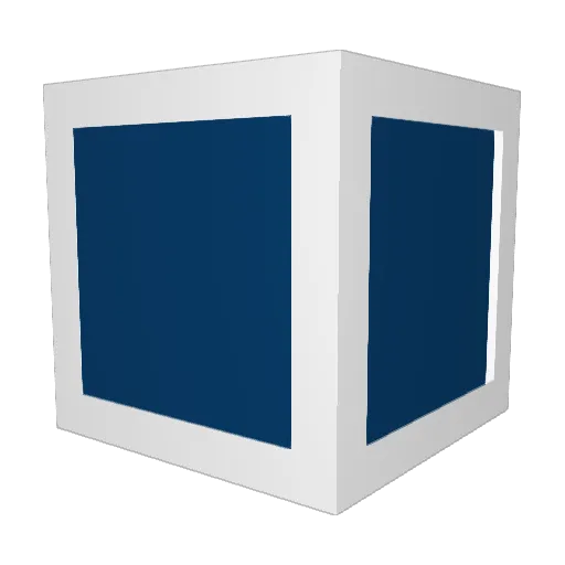 seuyv Minecraft avatar head, 3D render