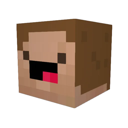 sev5790 Minecraft avatar head, 3D render