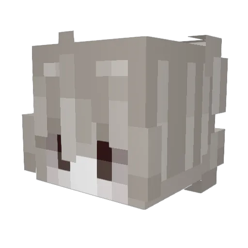 sevnalias2017 Minecraft avatar head, 3D render