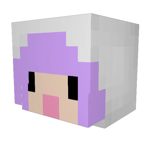 sewasko80 Minecraft avatar head, 3D render