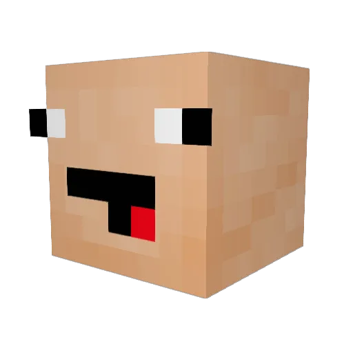 sewerlord69 Minecraft avatar head, 3D render