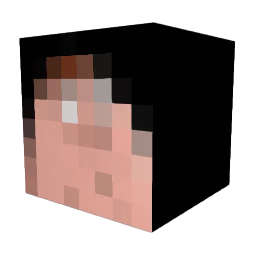 sexum Minecraft avatar head, 3D render